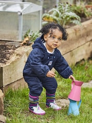 JoJo Maman Bébé Fuchsia Pink Unicorn Wellies - Image 8 of 8