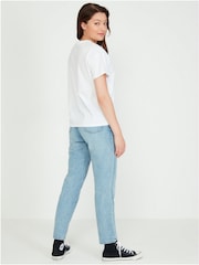 Kylie Teens White Basic T-Shirts 2 Pack - Image 3 of 4
