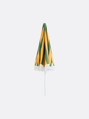 La Redoute Intérieurs Striped Print Valera Fringed Fabric Parasol with Flowers - Image 4 of 6