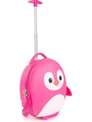 boppi Tiny Trekker Pink Penguin Carry On Lightweight Suitcase - Image 2 of 4