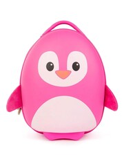 boppi Tiny Trekker Pink Penguin Carry On Lightweight Suitcase - Image 3 of 4