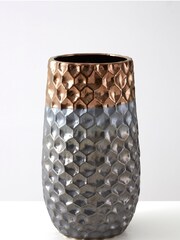 Fifty Five South Metallic Handcrafted Large Galaxy Vase - Image 2 of 6
