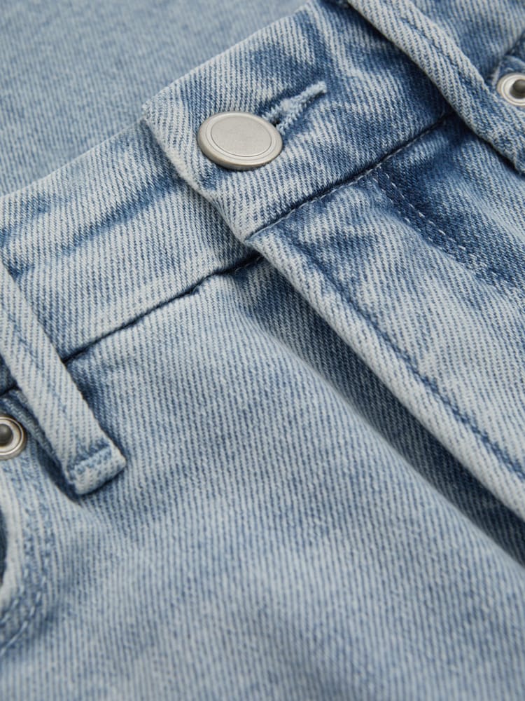 Good American Pale Blue Palazzo Jeans - Image 2 of 6