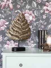 Laura Ashley Gold Leaf Ornament - Image 1 of 4