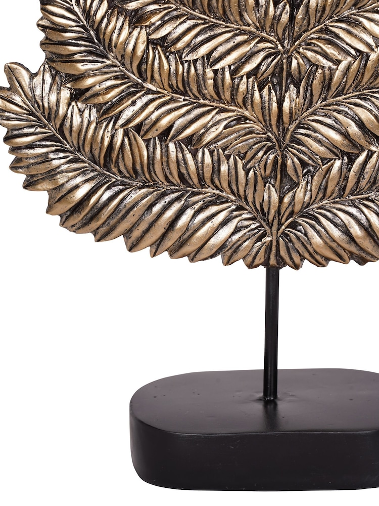 Laura Ashley Gold Leaf Ornament - Image 4 of 4