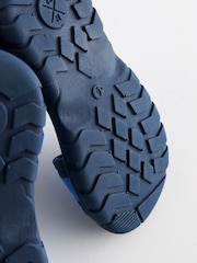 Cobalt Blue Standard Fit (F) Lightweight Touch Fastening Adjustable Strap Trekker Sandals - Image 4 of 4
