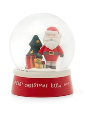 Mamas & Papas Red Christmas Snow Globe - Image 1 of 3