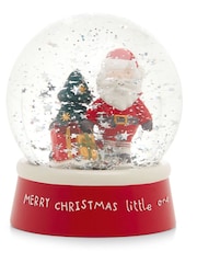Mamas & Papas Red Christmas Snow Globe - Image 2 of 3