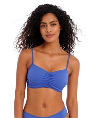 Freya Blue Plain Azure Jewel Cove Underwire Bralette Bikini Top - Image 1 of 5