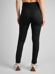 JoJo Maman Bébé Black Super Skinny Maternity Jeans - Image 3 of 4