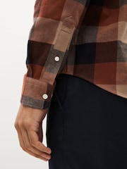 Brown Check Long Sleeve Shirt - Image 5 of 8