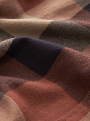 Brown Check Long Sleeve Shirt - Image 7 of 8