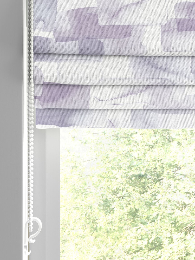 Voyage Damson Purple Salinas Made to Measure Roman Blind - Image 2 of 6