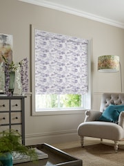 Voyage Damson Purple Salinas Made to Measure Roman Blind - Image 5 of 6
