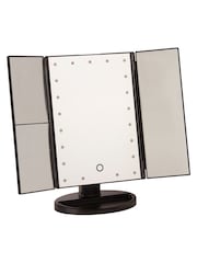 Searchlight Black Queen TriFold Mirror - Image 2 of 3