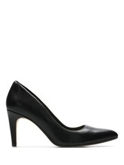 Clarks Black Leather Laina Rae Shoes - Image 1 of 7