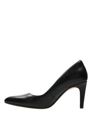 Clarks Black Leather Laina Rae Shoes - Image 2 of 7