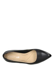 Clarks Black Leather Laina Rae Shoes - Image 6 of 7
