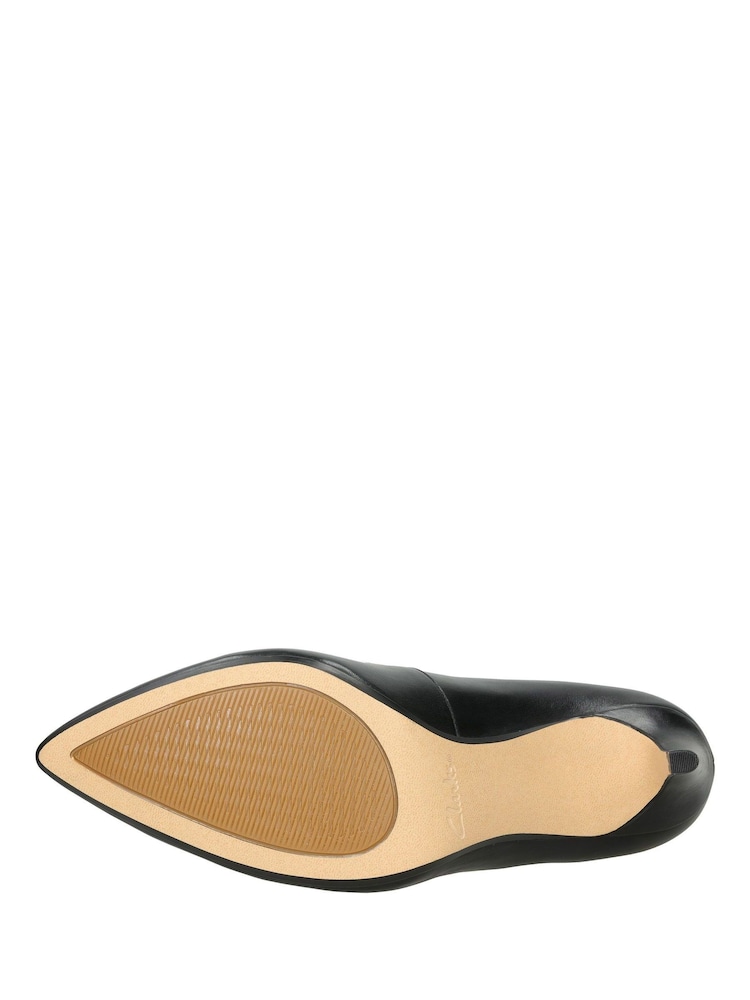 Clarks Black Leather Laina Rae Shoes - Image 7 of 7