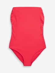 Red Essential Bandeau Swimsuit - Image 3 of 5