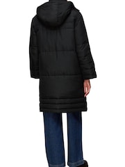 Whistles Becky Longline Black Puffer Coat - Image 2 of 4