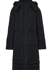Whistles Becky Longline Black Puffer Coat - Image 4 of 4