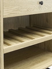 Dorel Home Linseed Oak Europe Tamlin Beverage Cabinet - Image 3 of 4