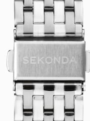 Sekonda Mens Silver Tone Maverick Stainless Steel Bracelet Watch - Image 5 of 6