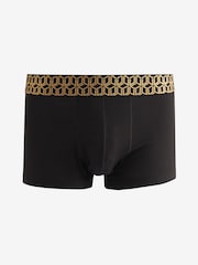 Black Metallic Geo Pattern 4 pack Hipster Boxers - Image 2 of 9