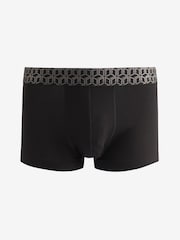 Black Metallic Geo Pattern 4 pack Hipster Boxers - Image 3 of 9