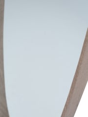 Pacific Natural Wood Veneer Teardrop Shaped Mirror - Image 3 of 3