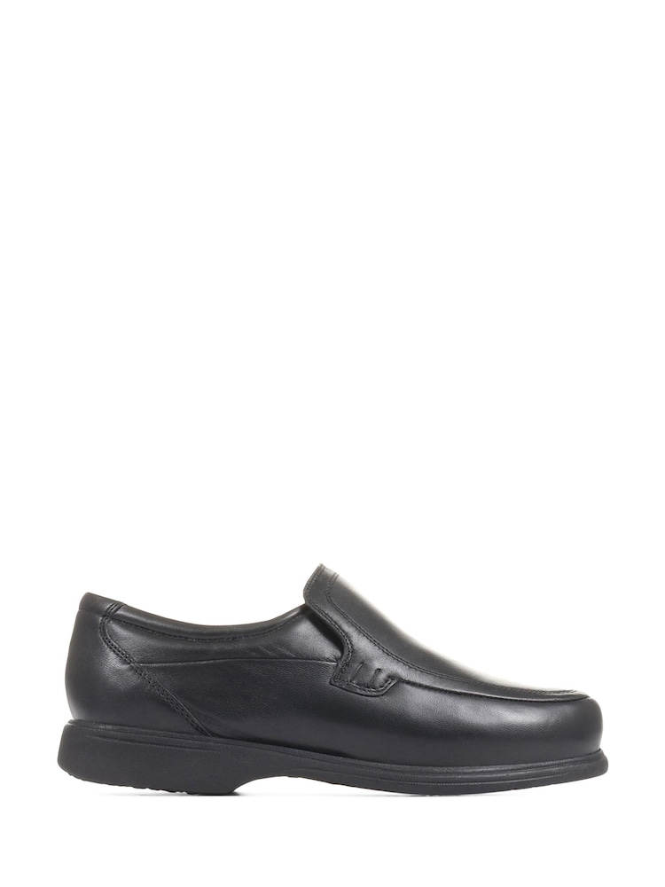 Pavers Gents Black Slip On Smart Shoes - Image 1 of 5