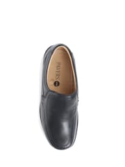 Pavers Gents Black Slip On Smart Shoes - Image 3 of 5