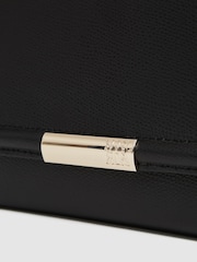Reiss Black Cleo Saddle Camera Bag - Image 7 of 7