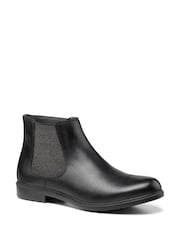 Hotter Black Regular Fit Tenby Zip Fastening Boots - Image 2 of 4
