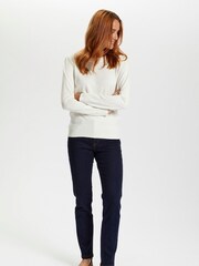 Saint Tropez Mila White Pullover Jumper - Image 2 of 6