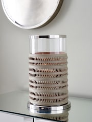 Pacific Clear Glass Hurricane Candle Holder Large - Image 1 of 4