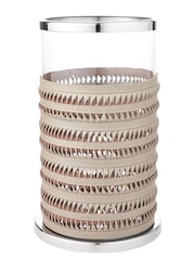 Pacific Clear Glass Hurricane Candle Holder Large - Image 2 of 4