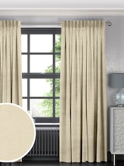 Linen Natural Paso Made To Measure Curtains - Image 1 of 9
