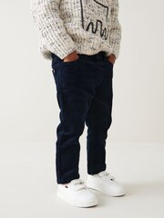 Navy Blue Corduroy Trousers (3mths-7yrs) - Image 1 of 6
