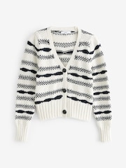 črna/bela - Črtasta jopica Stitchy - Slika 6 iz 7