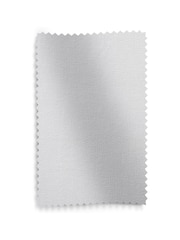 White Heavyweight Chenille Eyelet Blackout/Thermal Curtains - Image 6 of 6