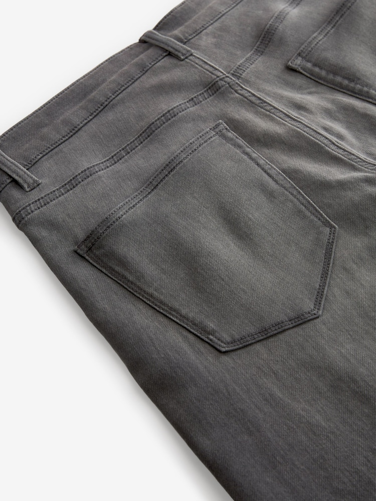Grey Light Skinny Fit Comfort Stretch Jeans - Image 11 of 12