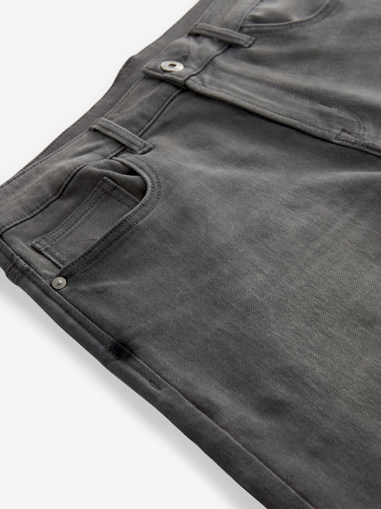 Grey Light Skinny Fit Comfort Stretch Jeans - Image 9 of 12