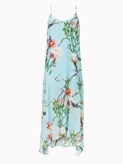 AllSaints Blue Essey Senja Dress - Image 6 of 6