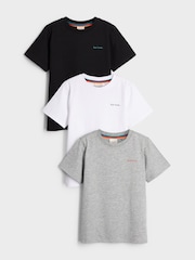 Mehrfarbig - Paul Smith Junior – Signature-T-Shirts für Jungen im 3er-Pack - Bild 1 von 7