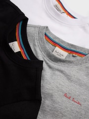 Mehrfarbig - Paul Smith Junior – Signature-T-Shirts für Jungen im 3er-Pack - Bild 6 von 7