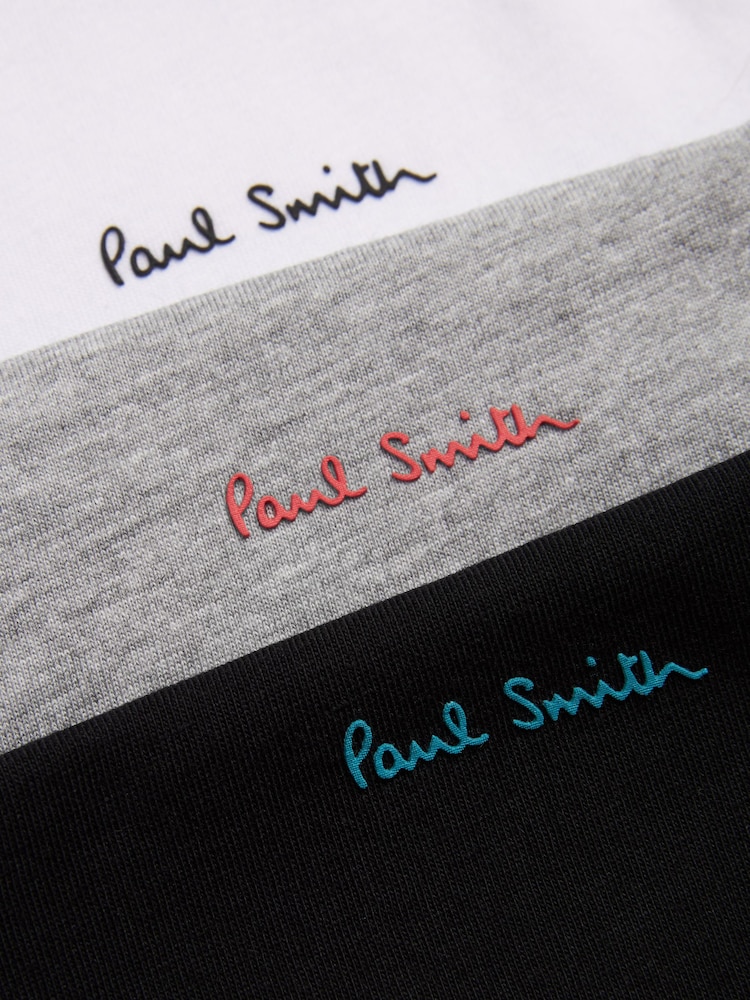 Mehrfarbig - Paul Smith Junior – Signature-T-Shirts für Jungen im 3er-Pack - Bild 7 von 7