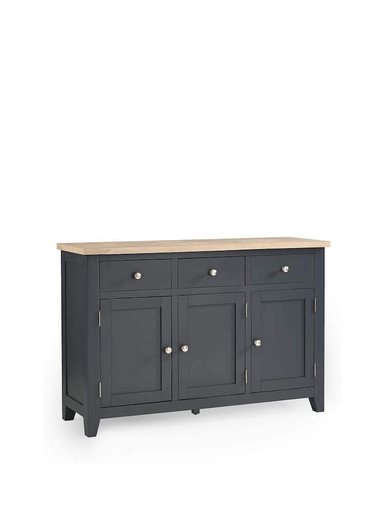 Julian Bowen Grey Bordeaux Sideboard - Image 2 of 4