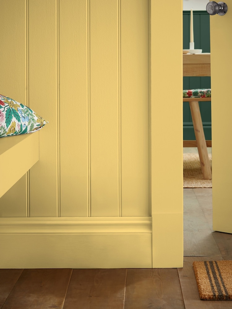 Joules Gorse Blossom Multi Surface Matt Emulsion 2.5L Paint - Image 1 of 4 Joules Gorse Blossom Multi Surface Matt Emulsion 2.5L Paint - Image 1 of 4